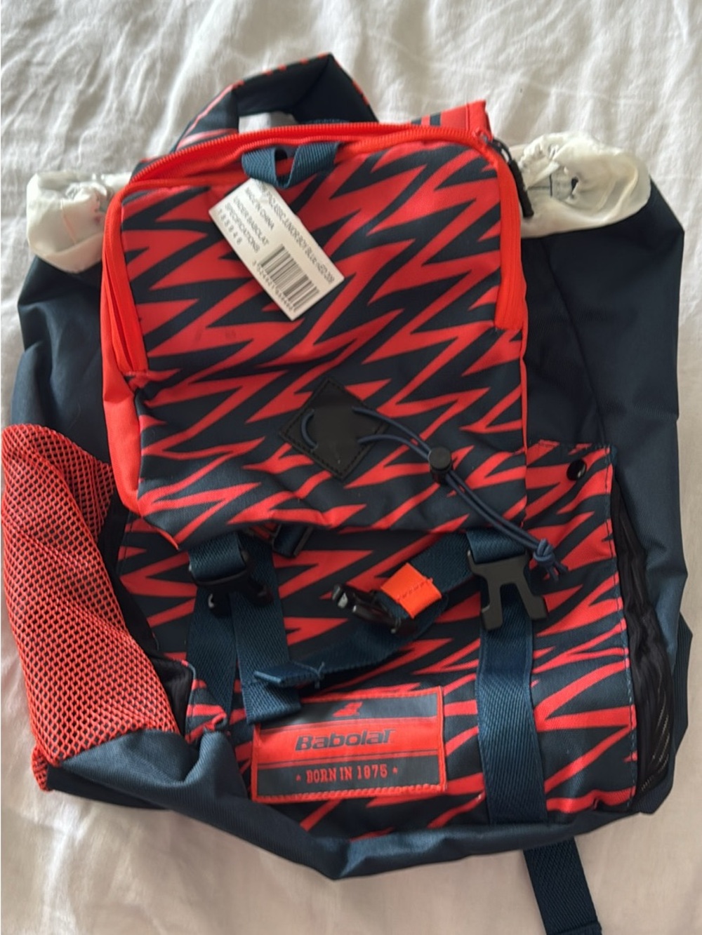 Babolat youth Tennis Backpack - orange and blue